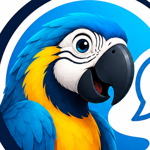 ParrotTalk logo, placeholder image for this guide
